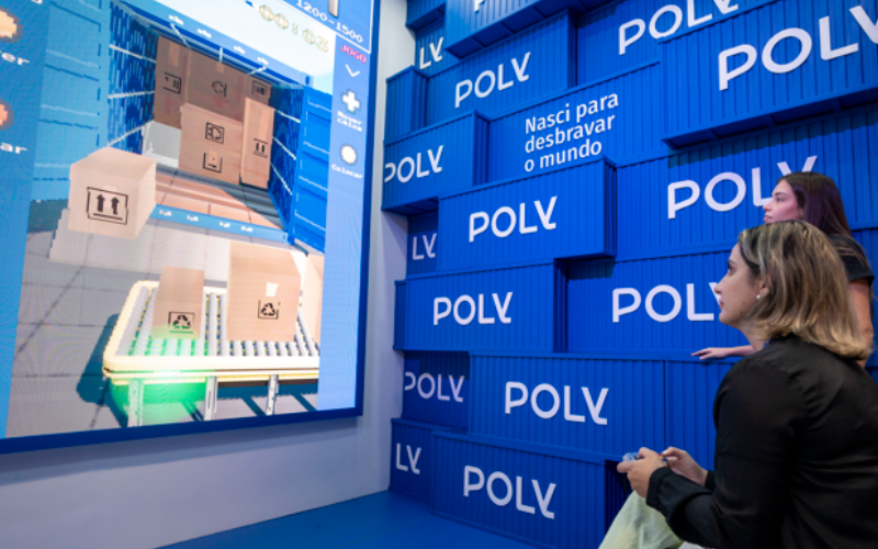 Jogos retrô e o conforto emocional: Poly e Pac Log inovam em ação nostálgica durante a Intermodal